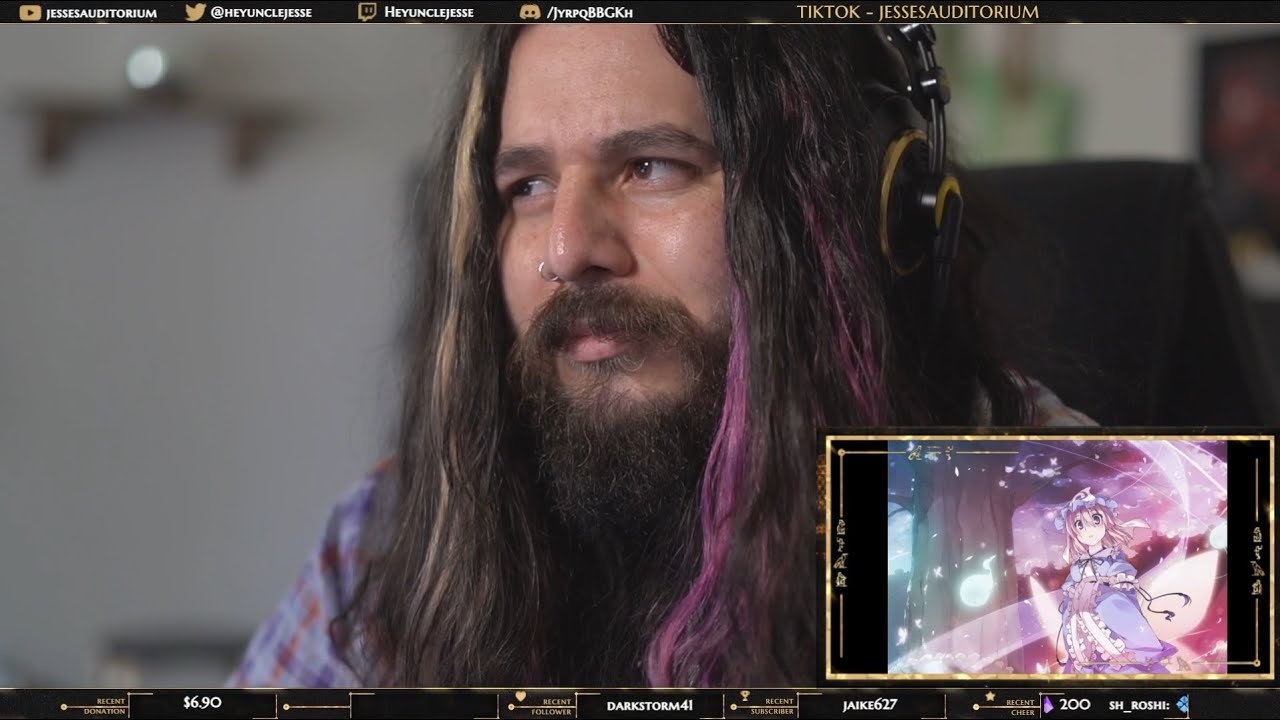 Touhou 13: Ten Desires - Ночная Сакура Мёртвых Духов | Реакция на музыку из видеоигры!