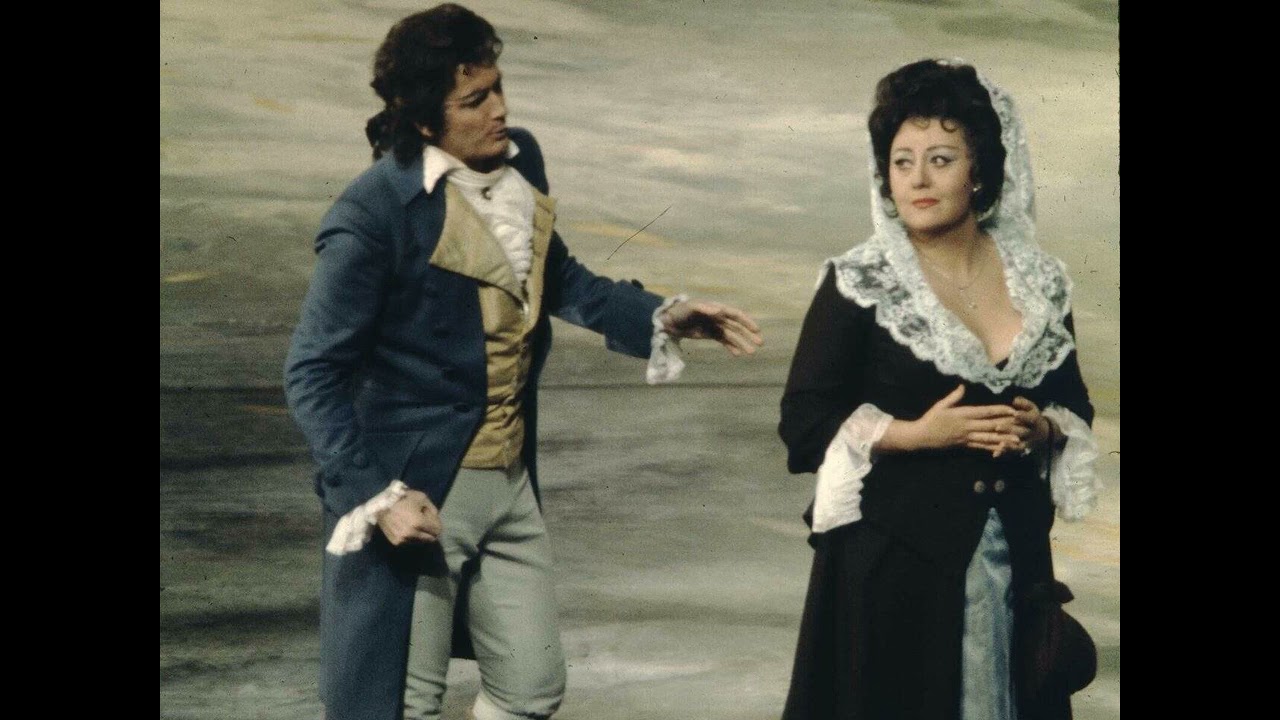 Régine Crespin Franco Corelli Massenet Werther Il faut nous séparer Boston 23 04 1971
