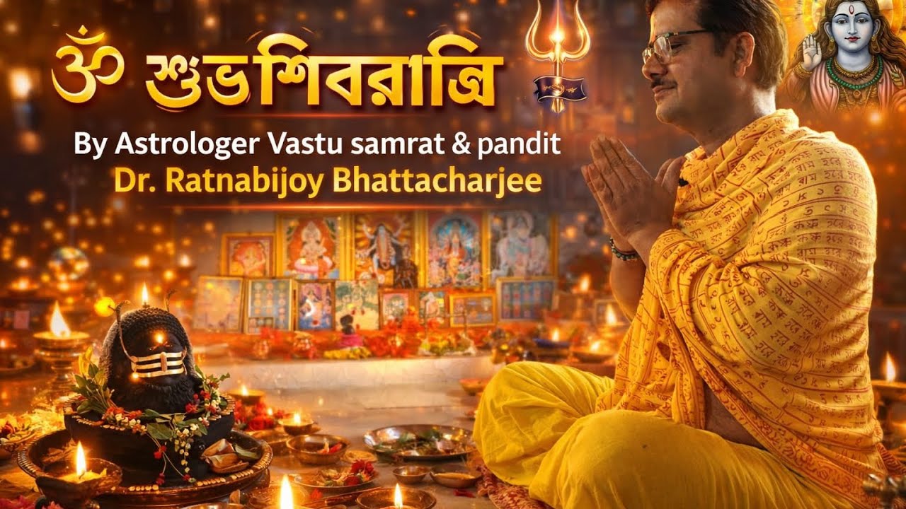 Ghore Bose Shivratri broto puja korar shohoj podhoti
