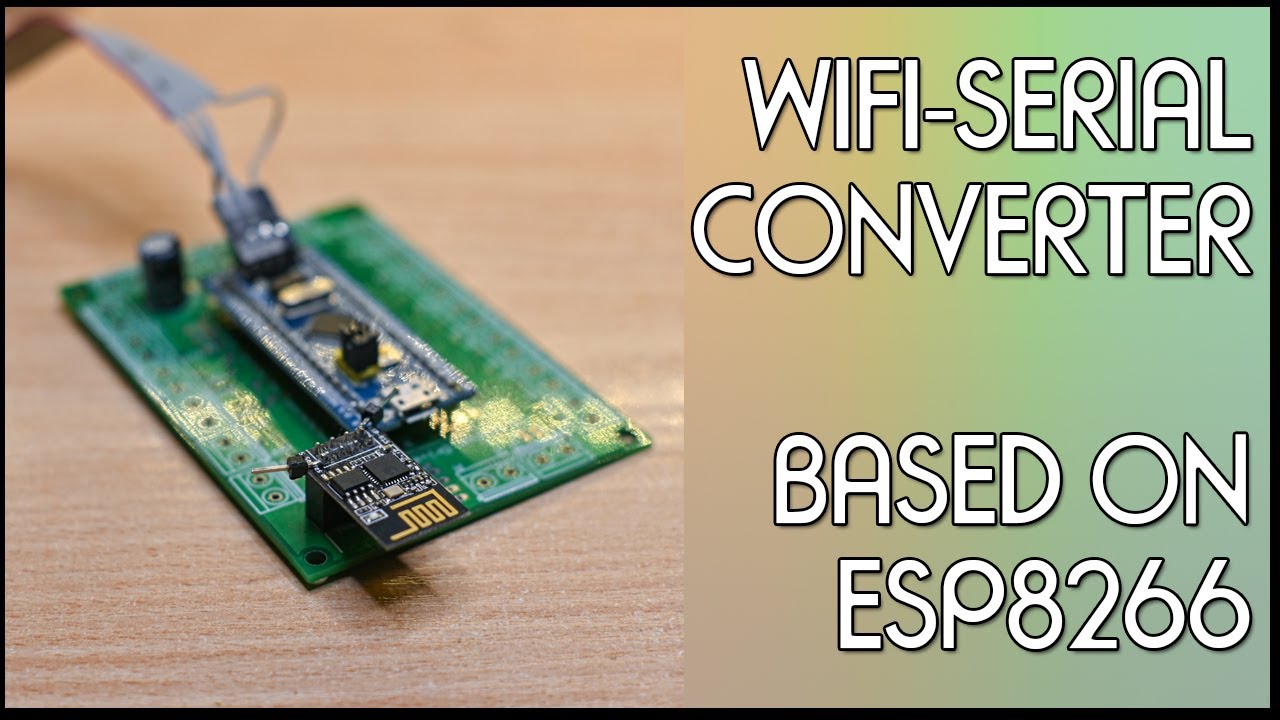 Konwerter WIFI-Serial - czyli ESP8266 jako konwerter z UDP-TCP na UART-RS232-RS485-MODBUS