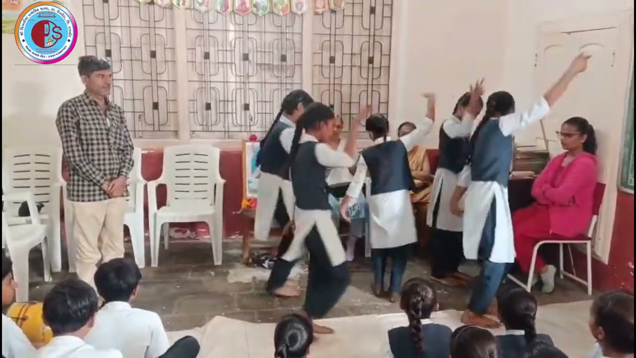 શ્રી ચિખલીયા પ્રાથમિક શાળા | birthday celebration of narendra sir | perform by std 7