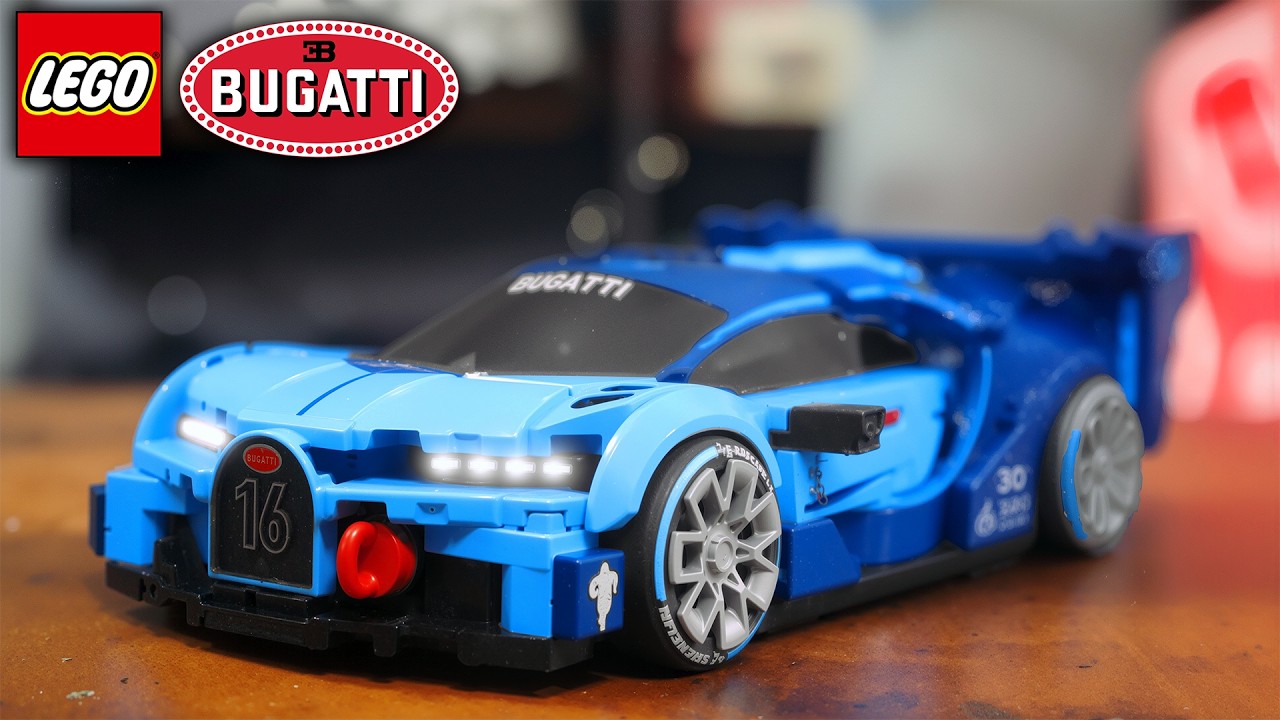 «У LEGO проблемы с Bugatti» — обзор Speed ​​Champion.