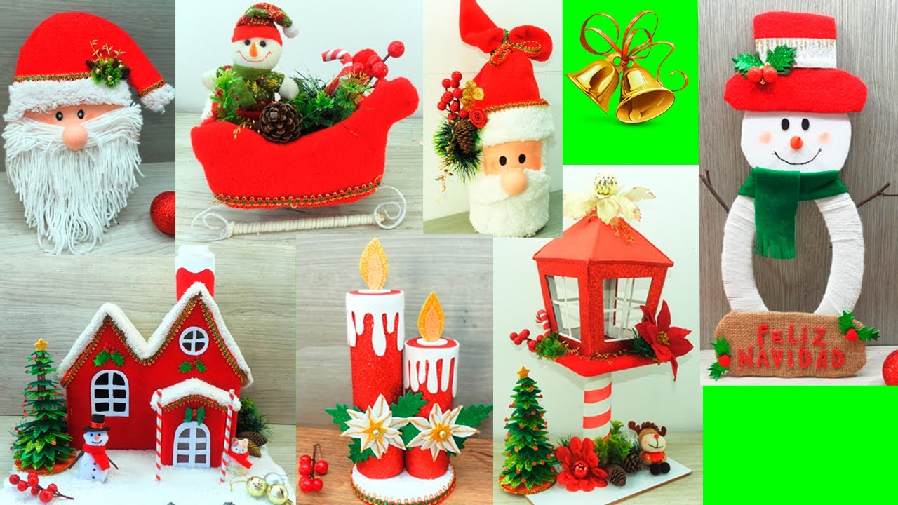 Рождественские поделки своими руками ❄️ 7 идей для украшения дома 🎄