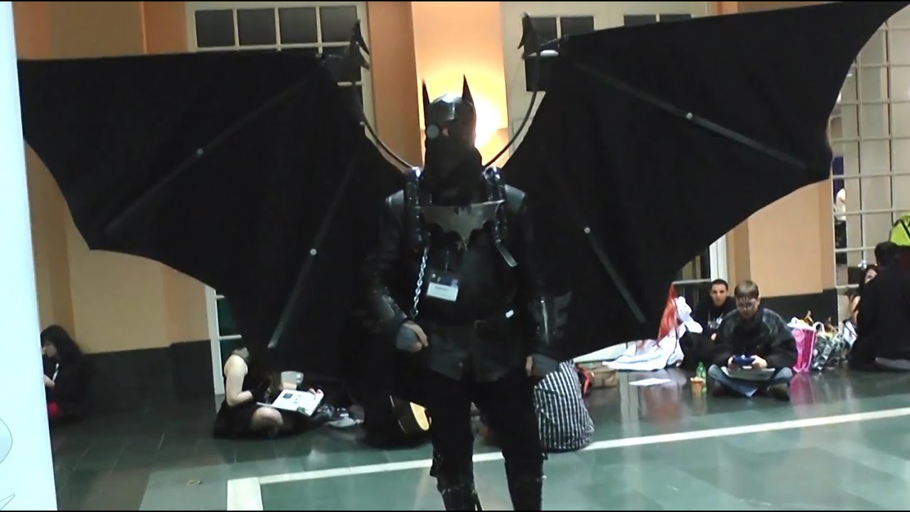 STEAMPUNK BATMAN! Iron Bat Cosplay at Anime Boston 2014