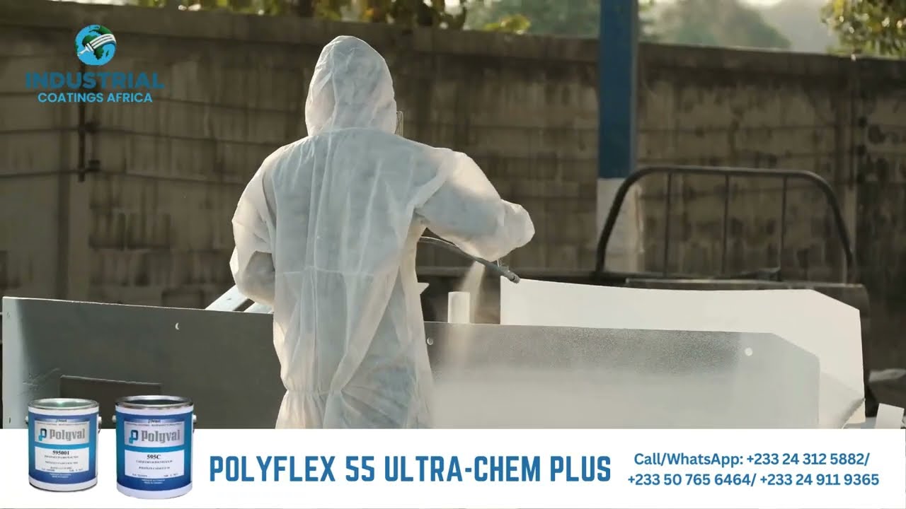 Polyflex 55 Ultra-Chem Plus Anti-corrosion, Anti-abrasion Coating