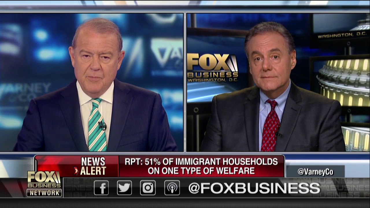 Dan Stein Discusses Welfare Benefits Given to Immigrants with FOX Business News