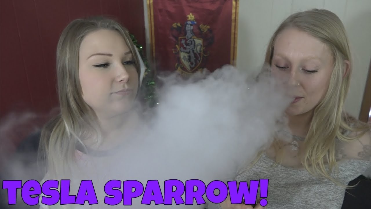 Tesla Sparrow Review ft. Jessica! | TiaVapes Review