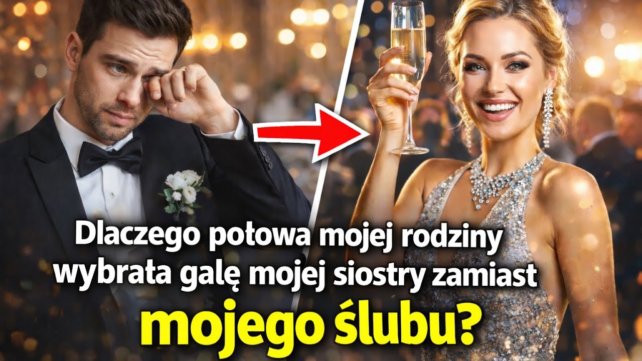 🔺CAŁA HISTORIA🔺 &ldquo;Dlaczego połowa mojej rodziny wybrała galę mojej siostry zamiast mojego ślubu?&rdquo;