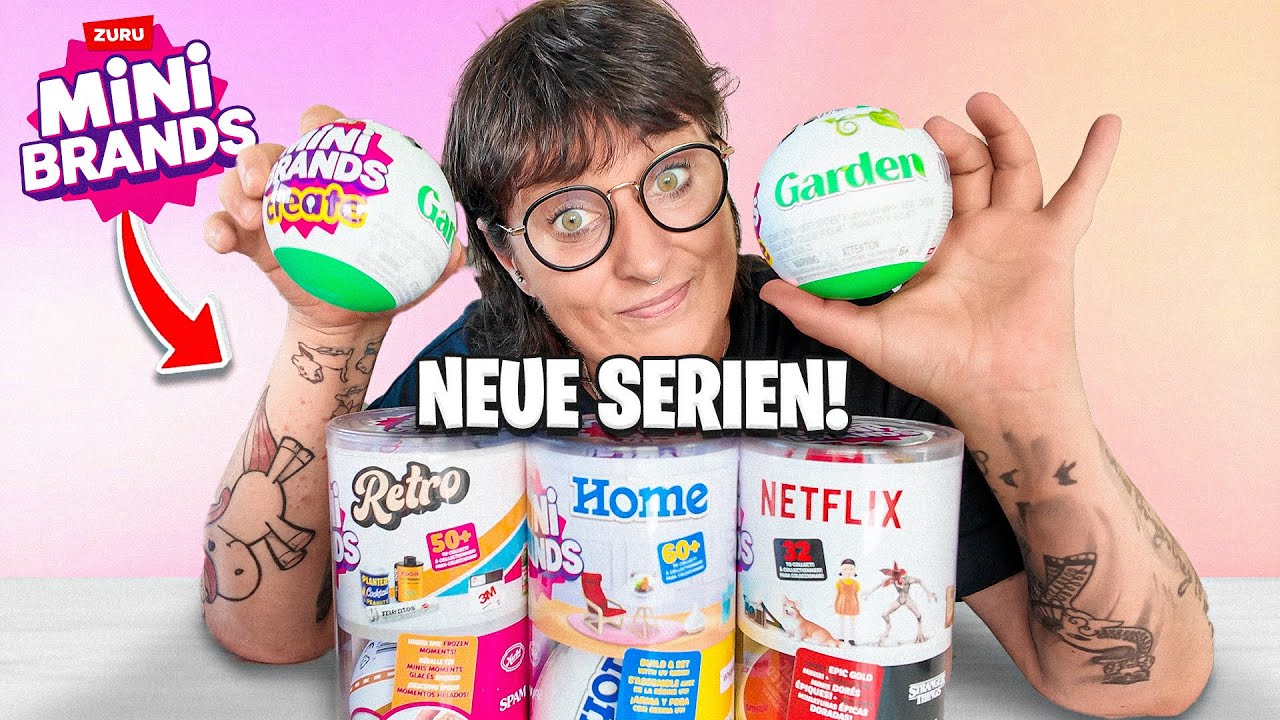Ich ÖFFNE die 4 NEUEN MiniBrands Serien & schaue, welche sich LOHNT! 🤩