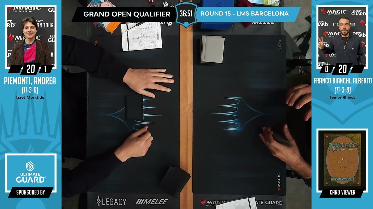 [MTG Modern]  [Dec. 09, 2023 ] LMS Barcelona Rd. 15 Izzet Murktide vs Temur Rhinos