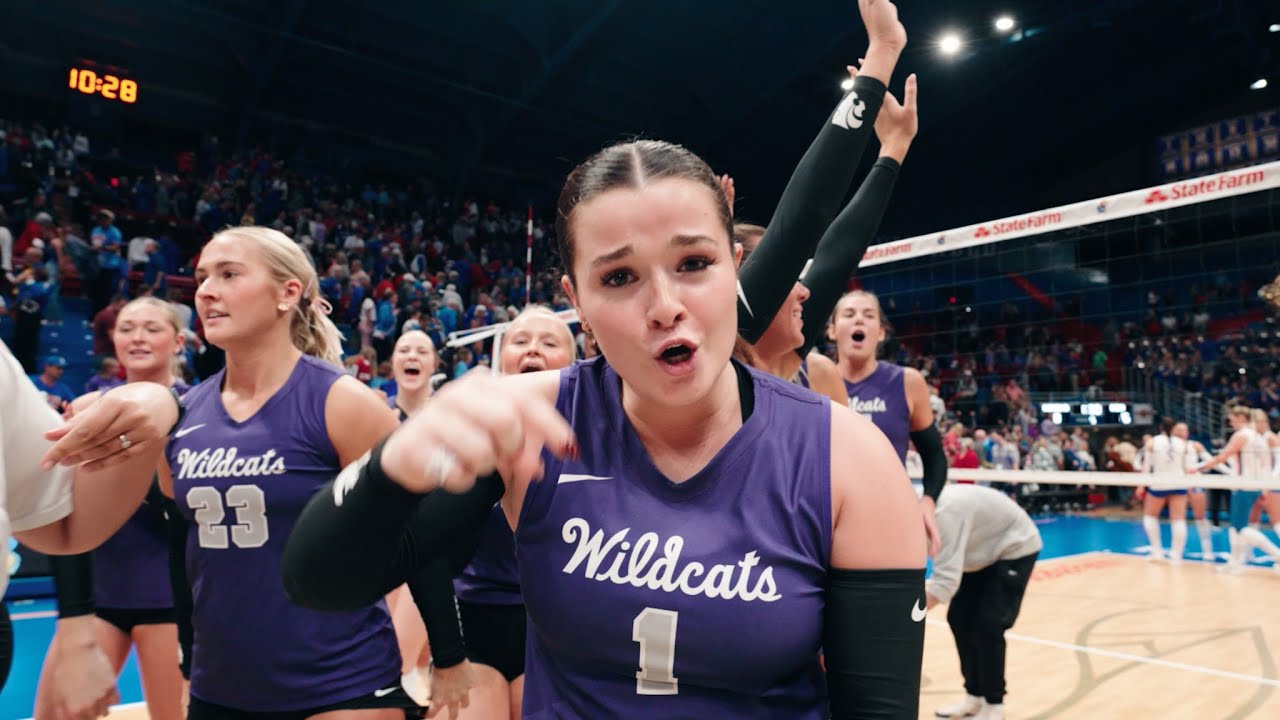 K-State Volleyball | Cinematic Recap vs #14 KU