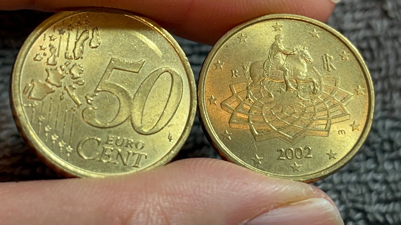 2002 Italy 50 Euro Cent Coin &bull;&nbsp;Values, Information, Mintage, History, and More