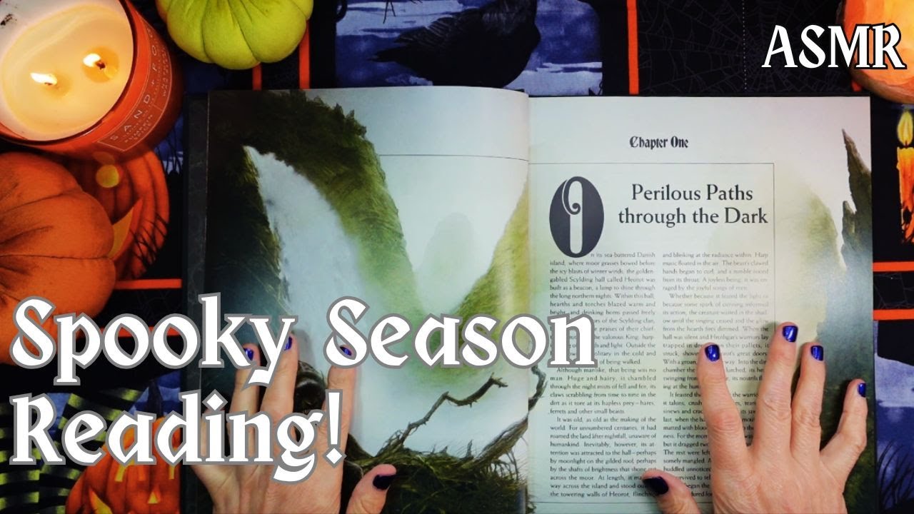 ASMR | Perilous Paths Through the Dark in a Whisper! Reading for Halloween
