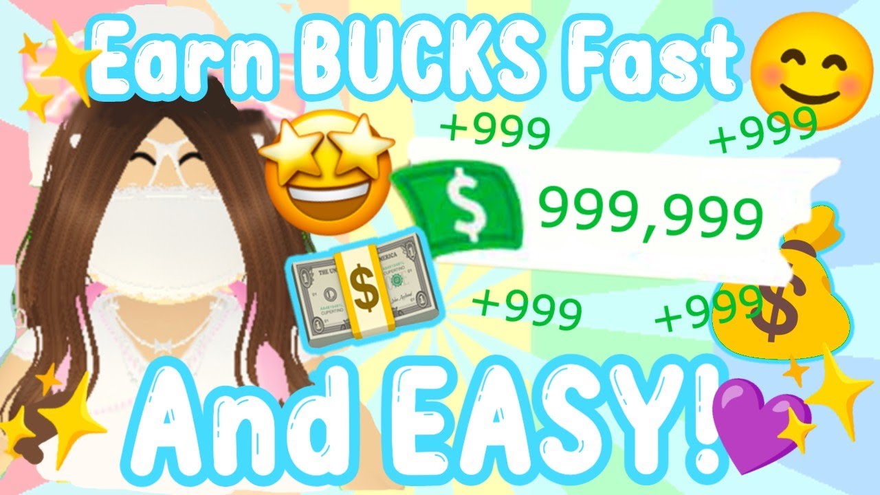How To Earn BUCKS In Adopt Me FAST and EASY! (Roblox) | AstroVV