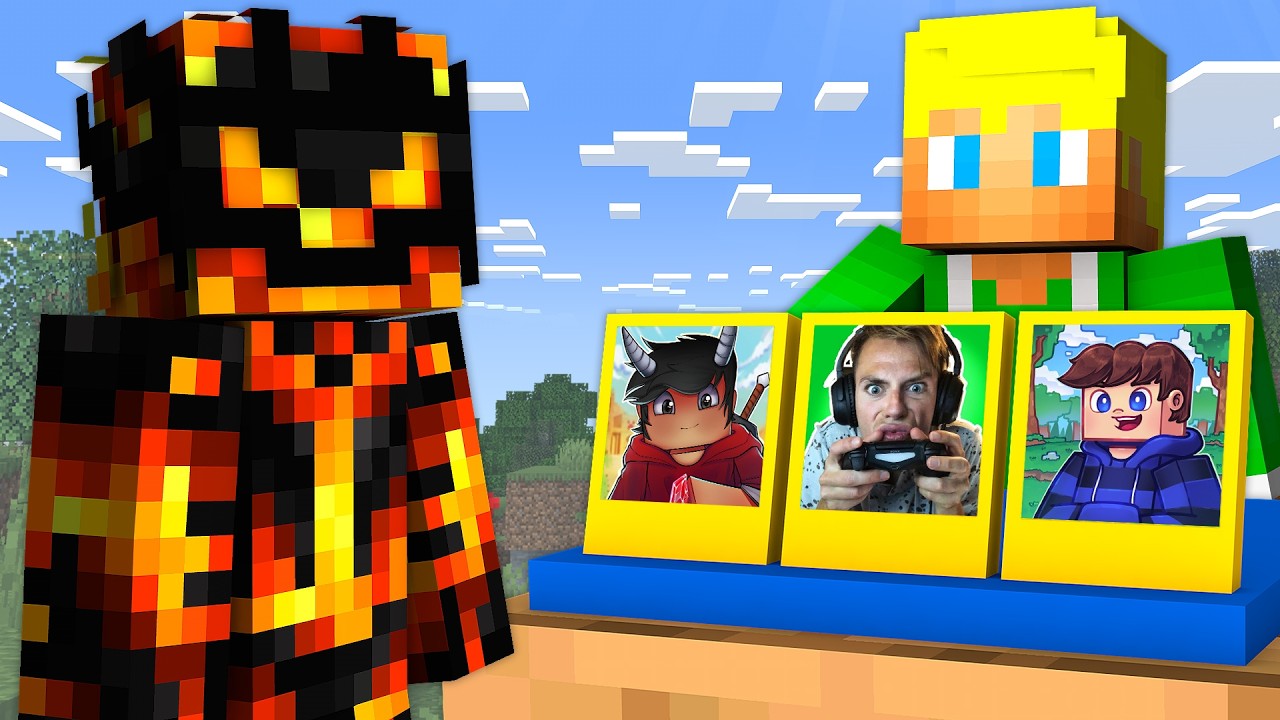 Hvem Er Hvem med YouTubere I Minecraft!