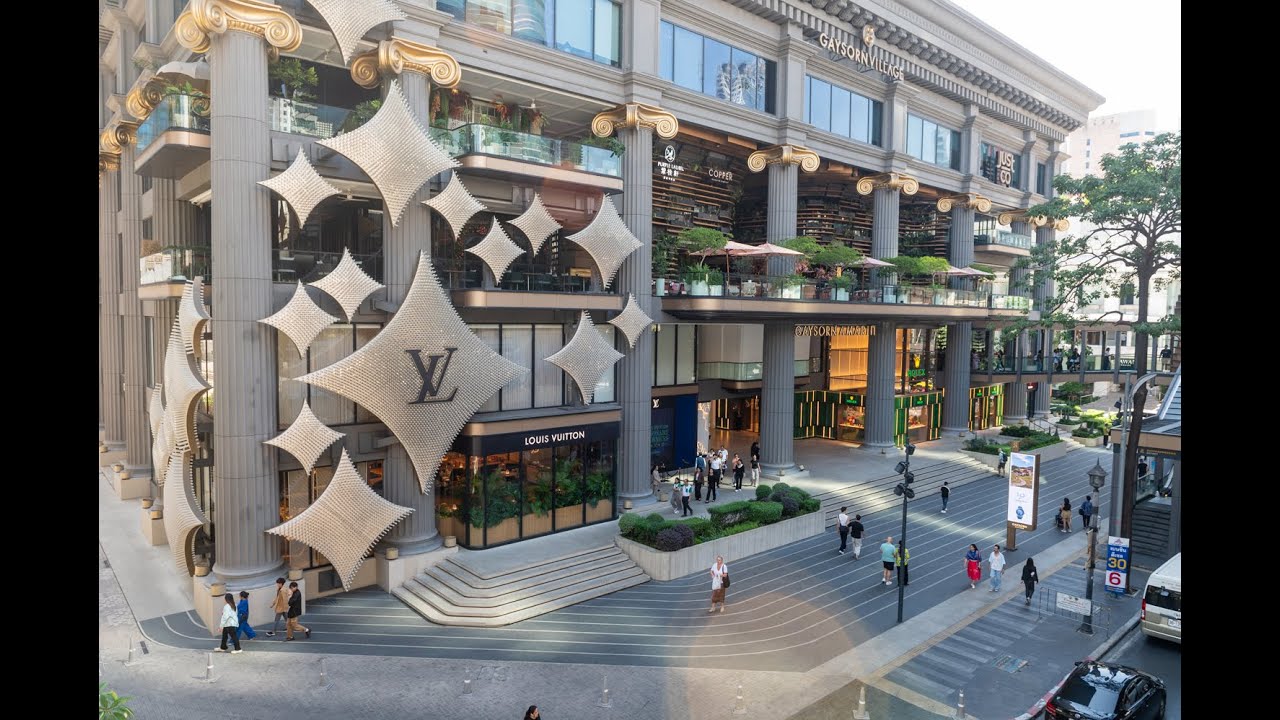 [4K] Exploring Gaysorn Amarin Bangkok the most luxurious mall in Ratchaprasong area