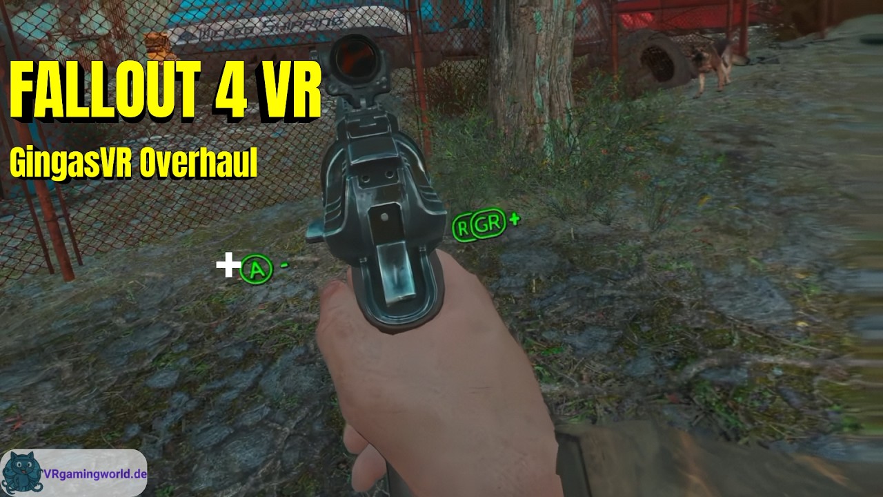 Fallout 4 VR mit Wabbajack | GingasVR Essentials Overhaul Gameplay Deutsch