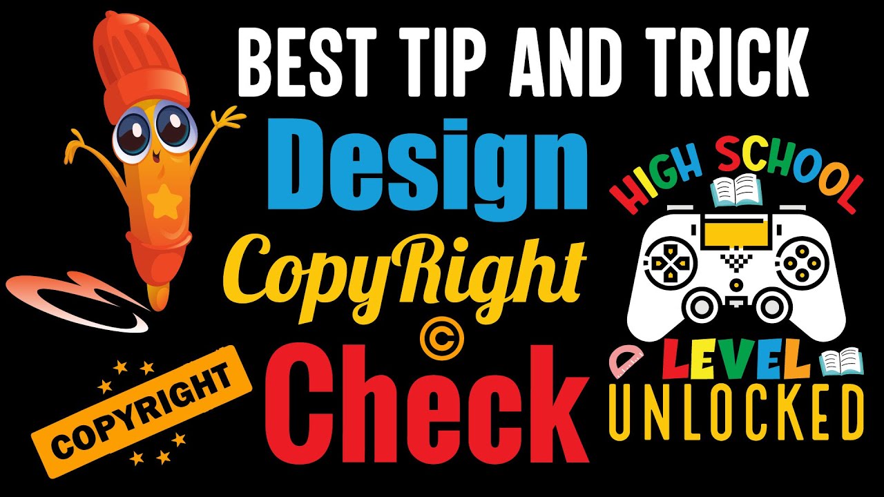 How to Design copyright check trademark Back to school t shirt| #t-shirt #t-shirt design # tshirt