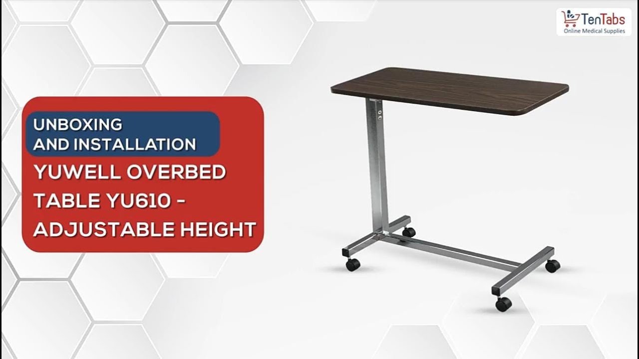 Unboxing and Installation of YUWELL OVERBED TABLE YU610