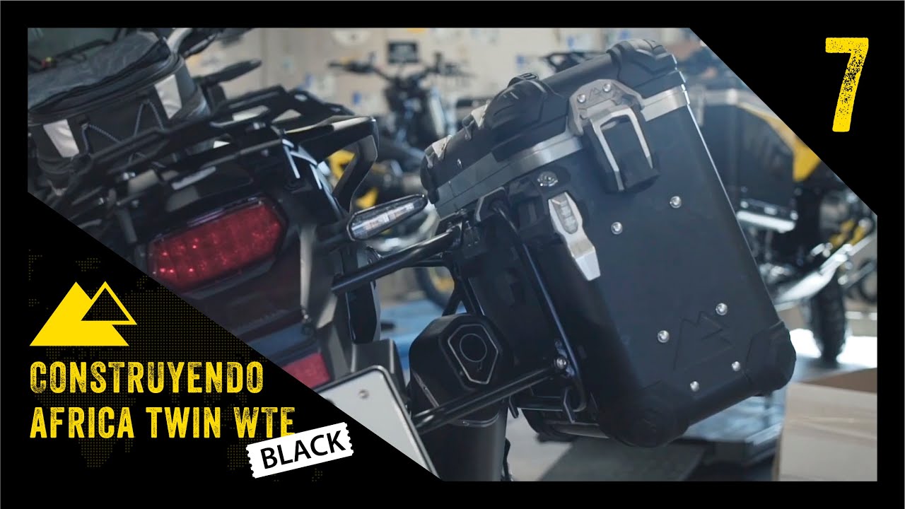 Construyendo la Honda Africa Twin (7/10): Sistema de maletas Zega Evo