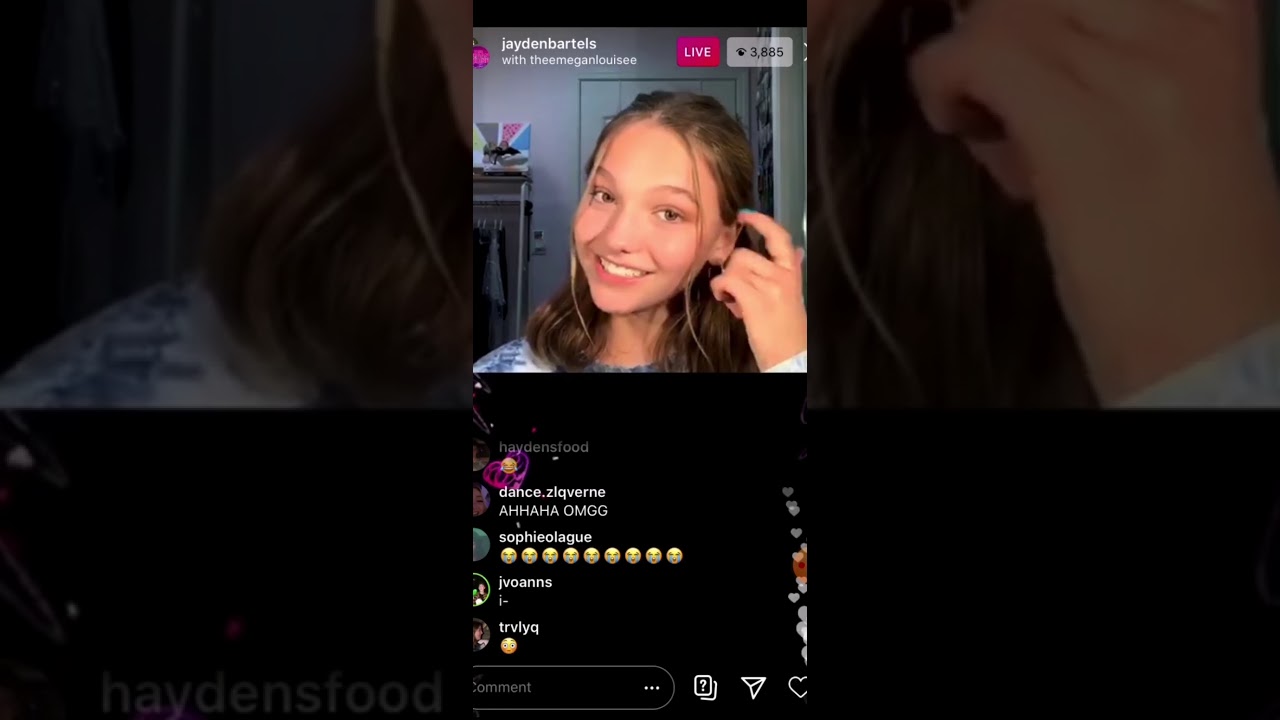 Jayden Bartels Instagram Live