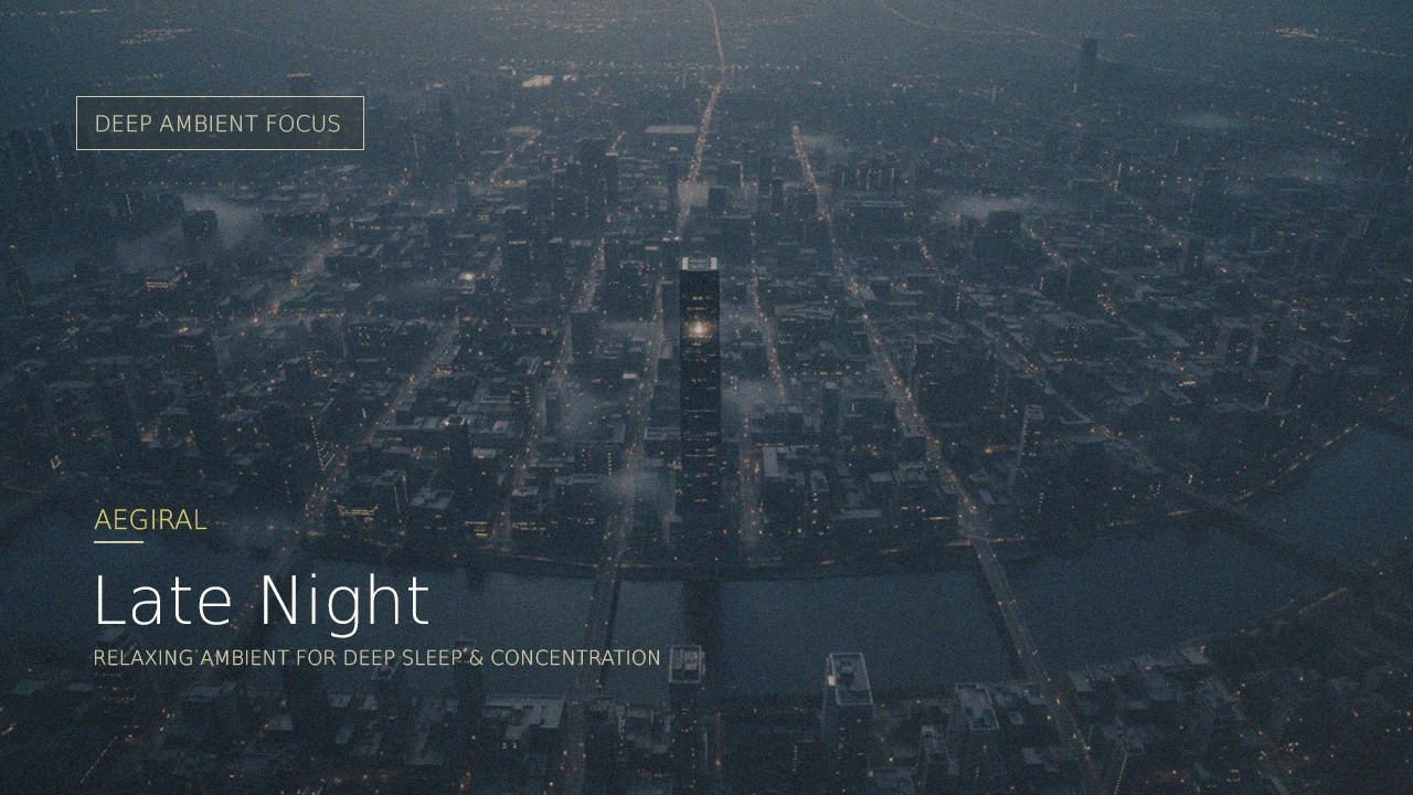 PushPulse - Late Night  | Ambient Chill / Lo-Fi Focus Music