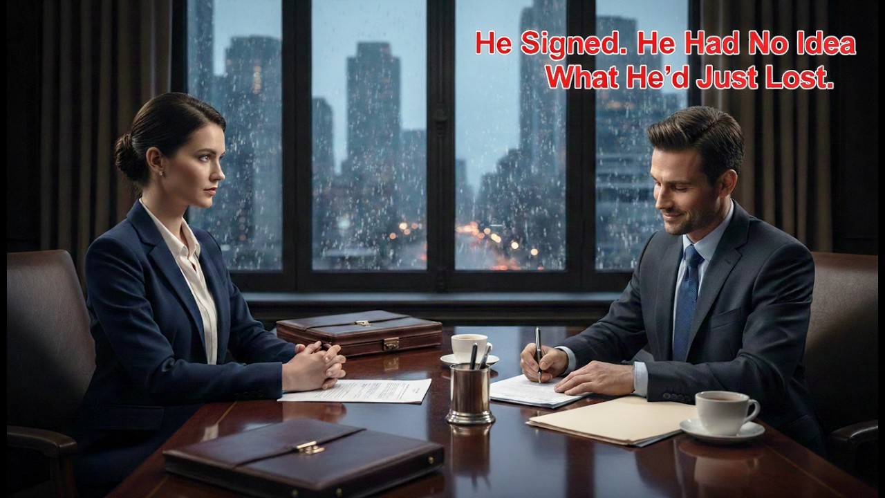 Unaware Her Father Was A Secret Trillionaire, She Watched Her Husband Sign The Divorce Papers