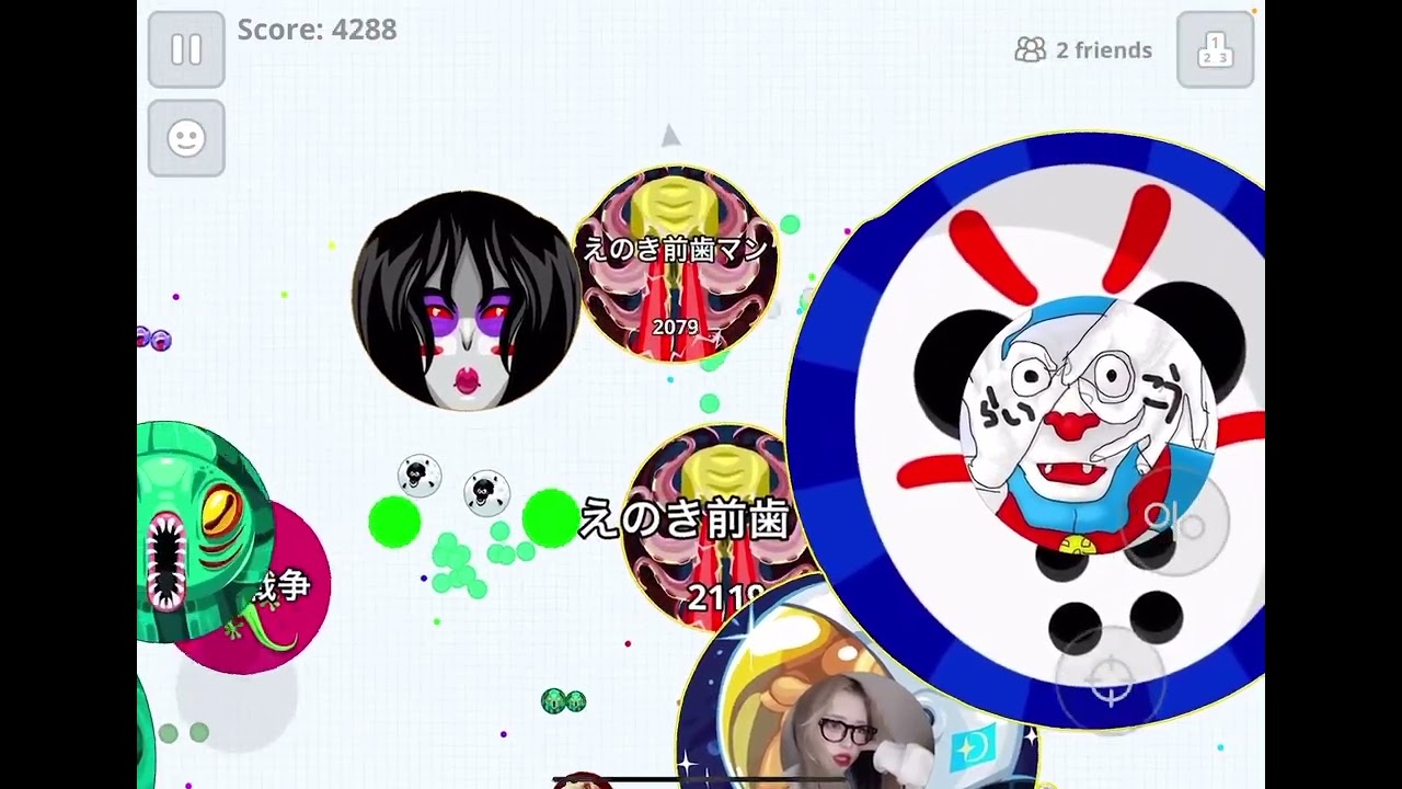 【Agario Mobile】声あり鯖取り❗️※だいぶきしょめ※身内ノリでだいぶ口悪い※口悪めだから大人向き