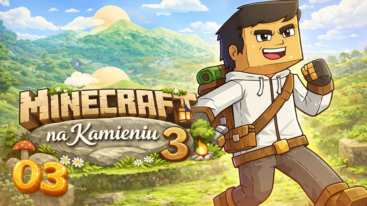 Kopanie, chill i kosmiczne marzenia 🌌⛏️ Artemis II | Minecraft na Kamieniu 3 | #03