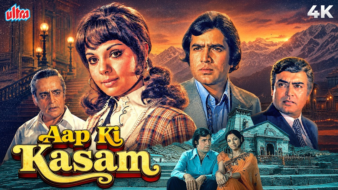 Aap Ki Kasam (1974) Hindi (4K) Full Movie | Rajesh Khanna & Mumtaz | Sanjeev Kumar | 70s Bollywood