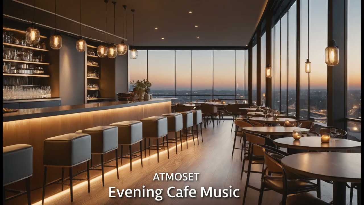 Evening Cafe Music - Relaxing Jazz & Lounge Background Music for Coffee Shop, Study, Work | Atmoset