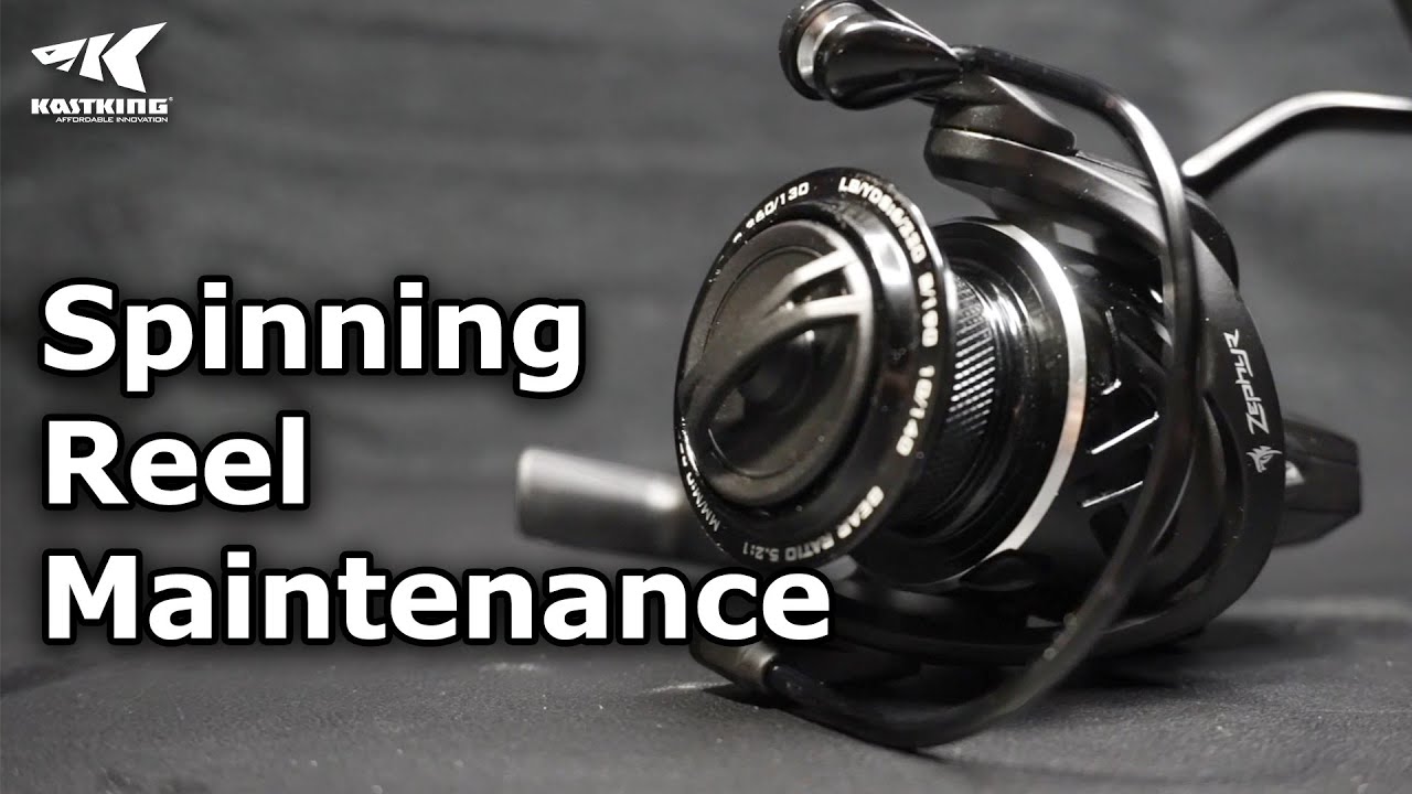 HOW TO Maintain Your Spinning Reel - KastKing Zephyr Spinning Reel | Ft Ryan Rigged Fishing
