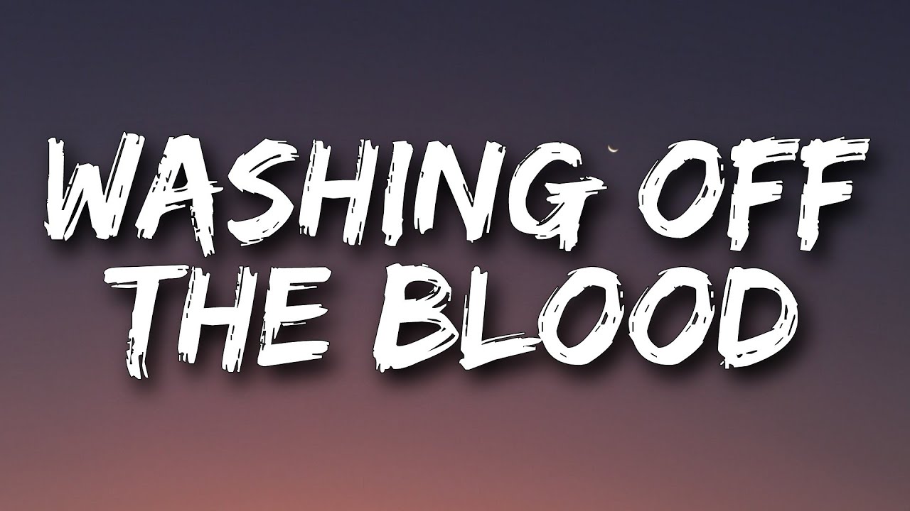 Powfu - washing off the blood (Lyrics)