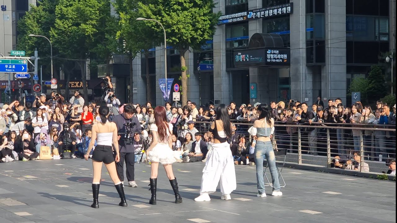 aespa - Set The Tone 직캠 | 250511 ARTBEAT 아트비트 청계광장 버스킹