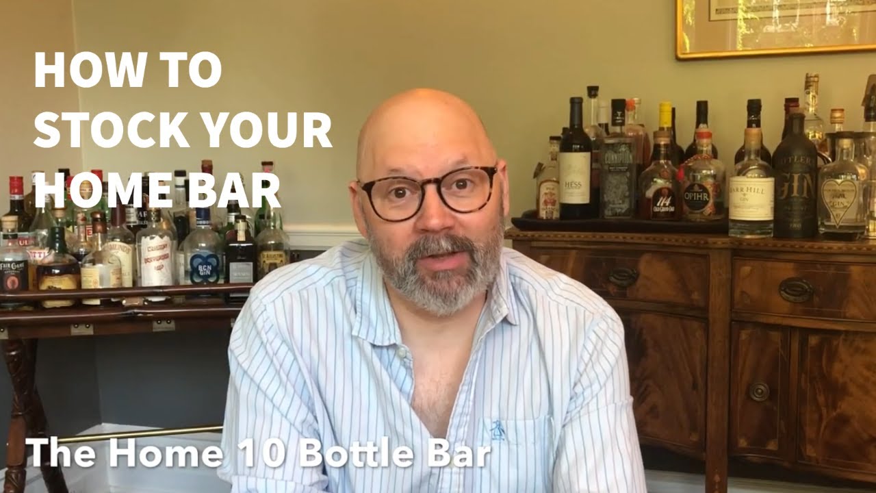 Mixology at Home - 10 Bottle Home Bar