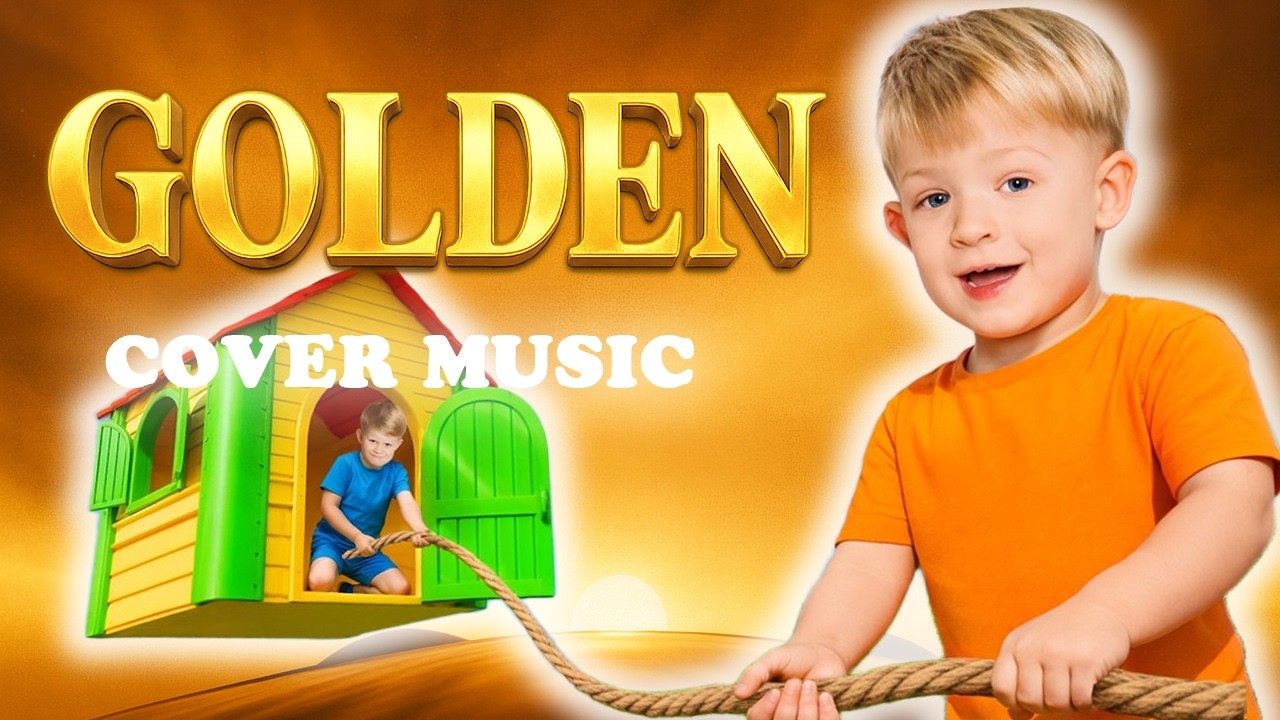 GOLDEN x DIANA AND ROMA OLIVER AND THE BALLOON HOUSE! 🎈🏠(Officaial Music Cover)