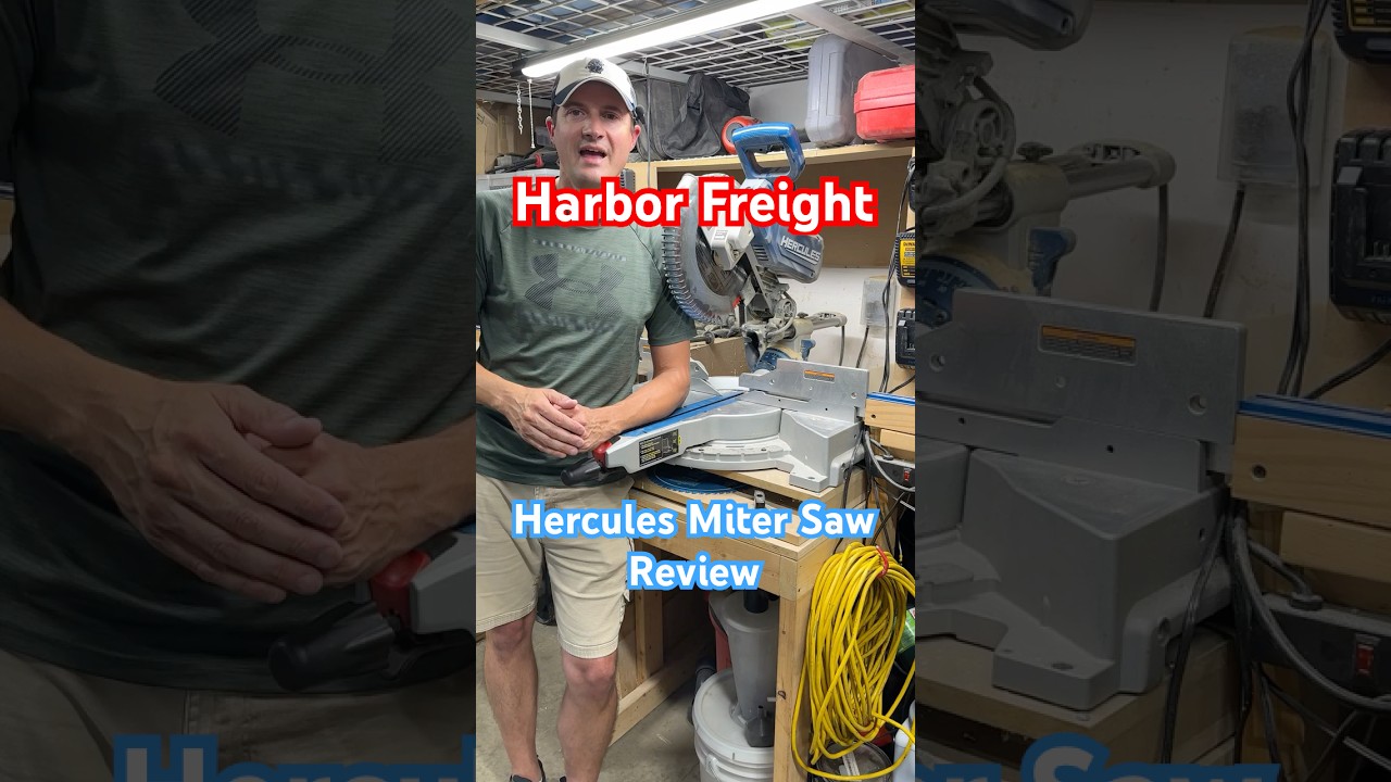 Harbor Freight Hercules 12 in. Dual-Bevel Sliding Compound Miter Saw Review