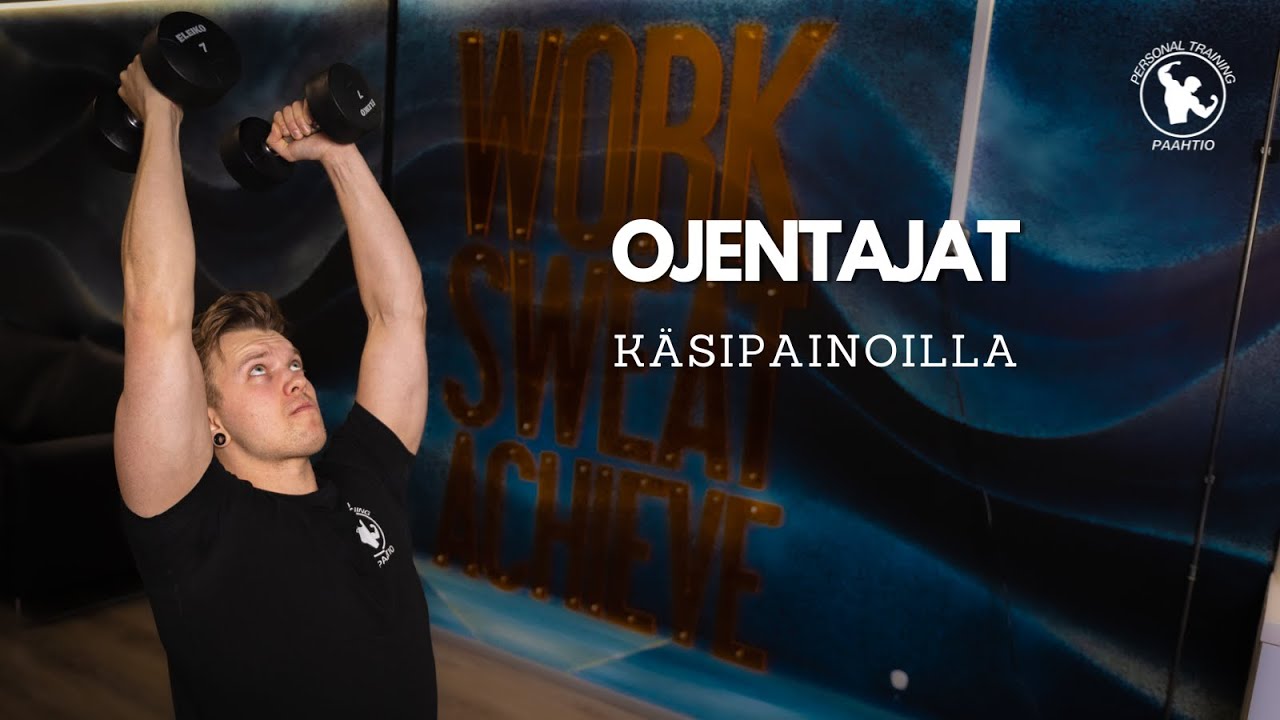 Ojentajat käsipainoilla I PT Paahtio