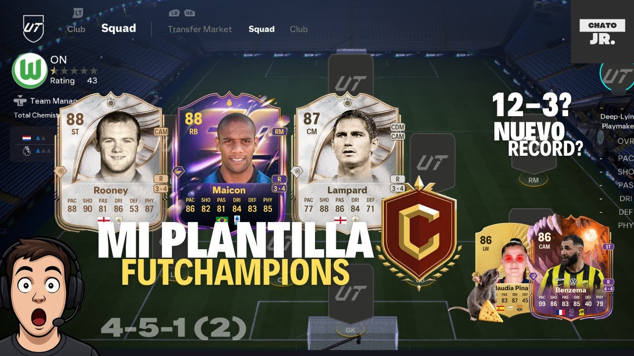 MI EQUIPO PARA ESTE FUT CHAMPIONS!!! | ROAD TO 12 VICTORIAS | FC26