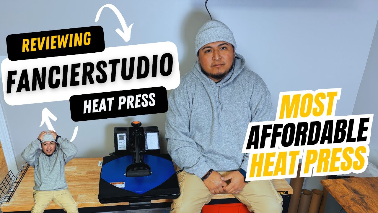 FancierStudio Heat Press Review (Most Affordable)