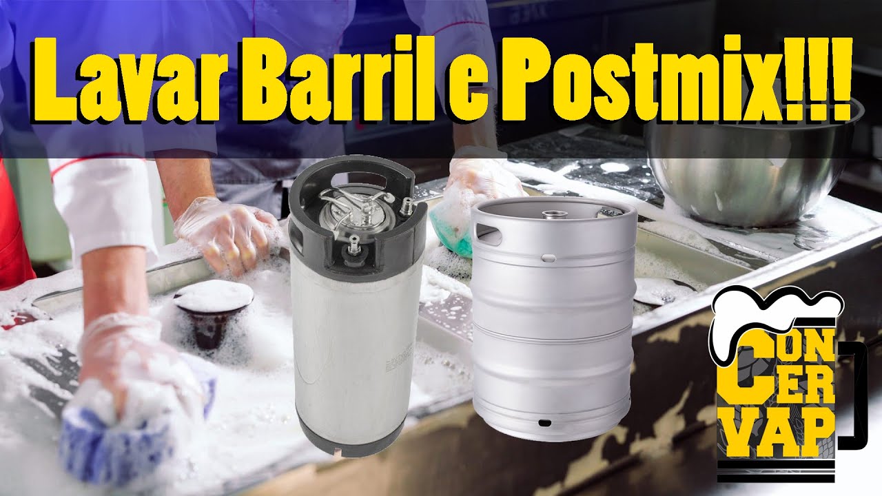Fácil, Fácil!!! Como fazer a Limpeza de barris e postmix!