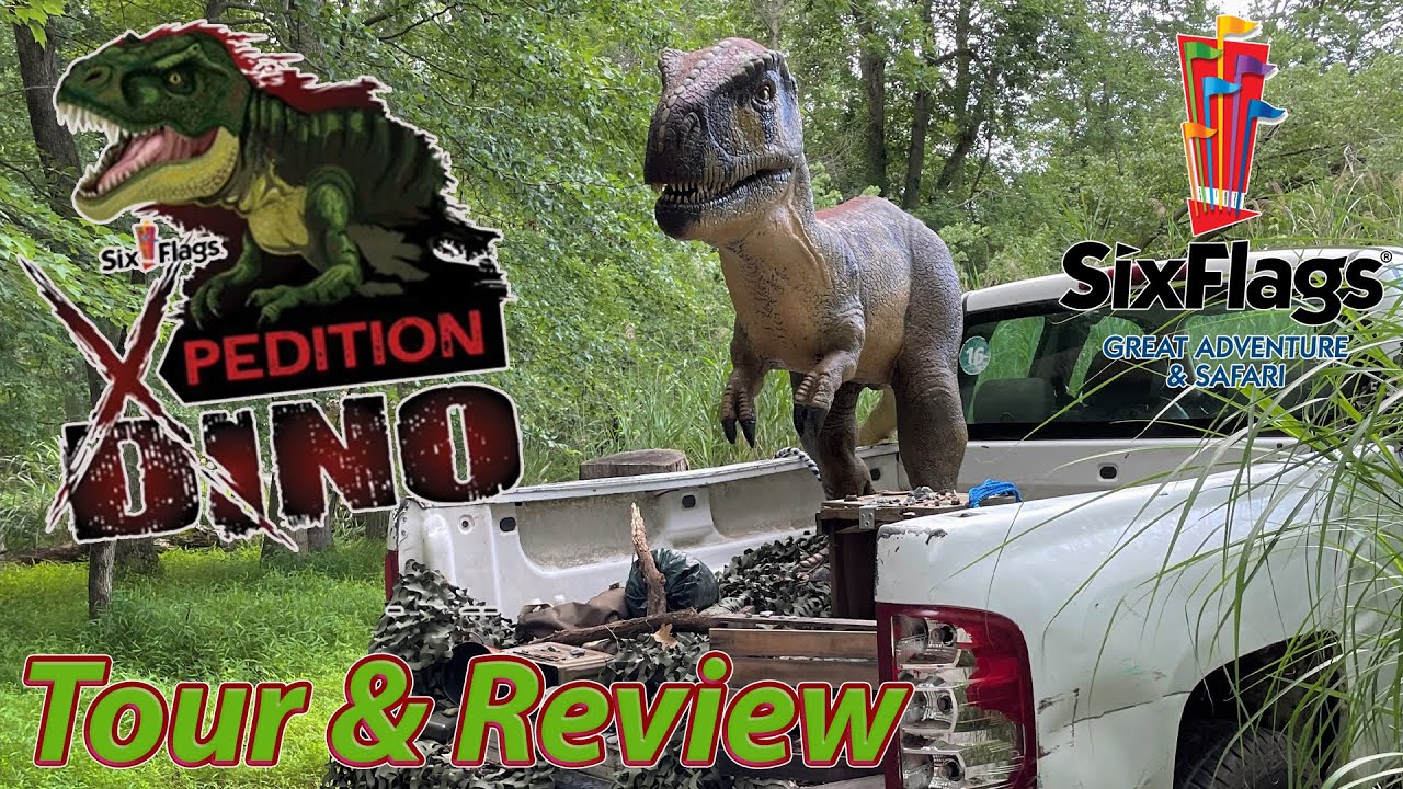 Экспедиция Dino | Тур и обзор | Six Flags Great Adventure | Июль 2021 г.