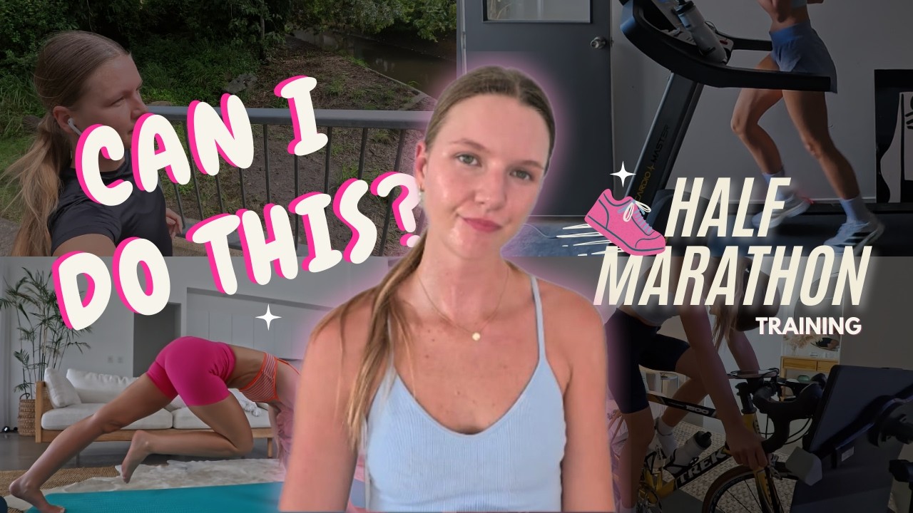 First Week Of Half Marathon Training | A Full Week of Running, Cycling & Recovery 