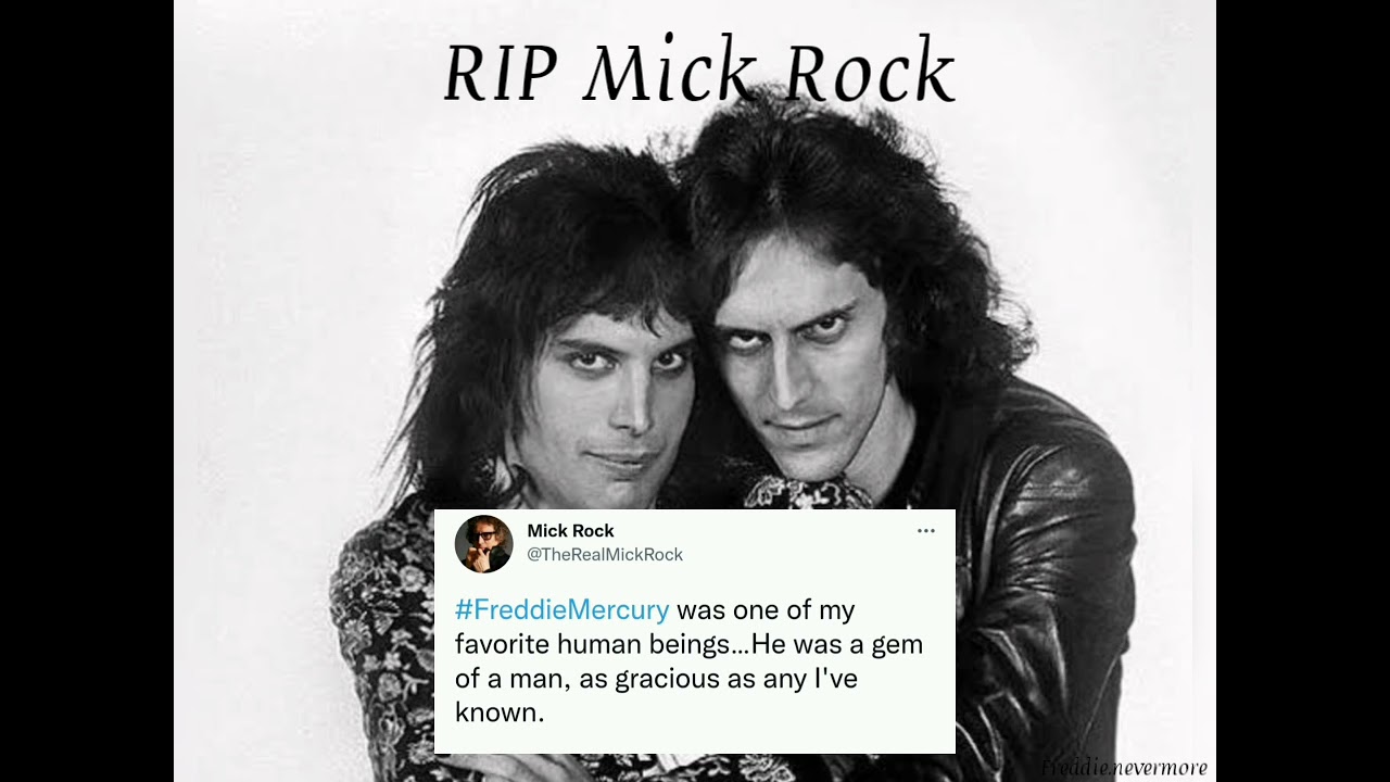 Best photographs of Freddie by Mick Rock | r.i.p to 