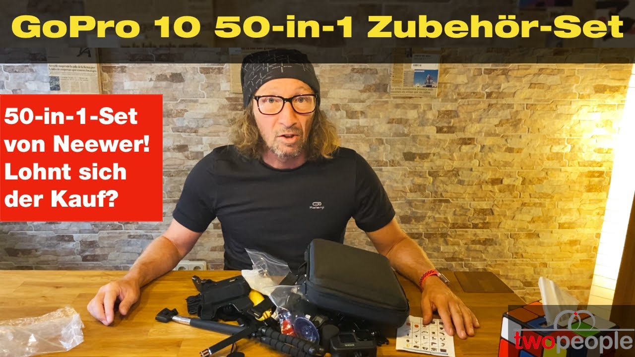 Gopro Zubehör Neewer 50 1 Set – Lohnt sich der Kauf des günstigen Gopro Zubehörs? | Gopro9 & Gopro10
