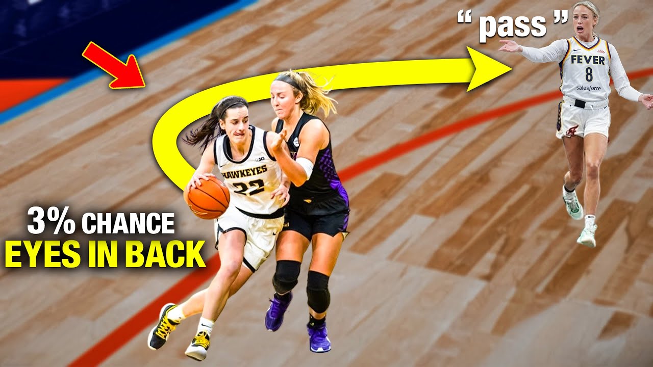 This Pass PROVED Caitlin Clark is Not Human 😳🔥| How Did She Even SEE That?! 😱