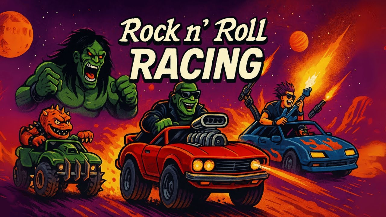 Rock n' Roll Racing — игра детства, в которую хочется вернуться