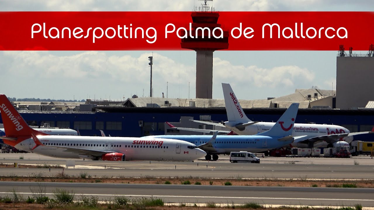 Planespotting 4K | Palma de Mallorca Runway 24R | 03.06.2023