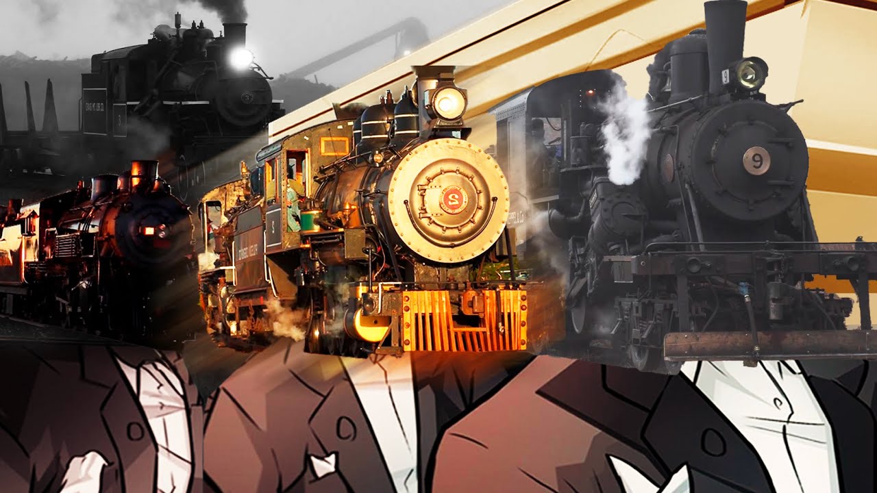 PREVIEW: Steam Trains Galore 10 | Steam Train Doubleheaders | COFFIN DANCE SONG (COVER)