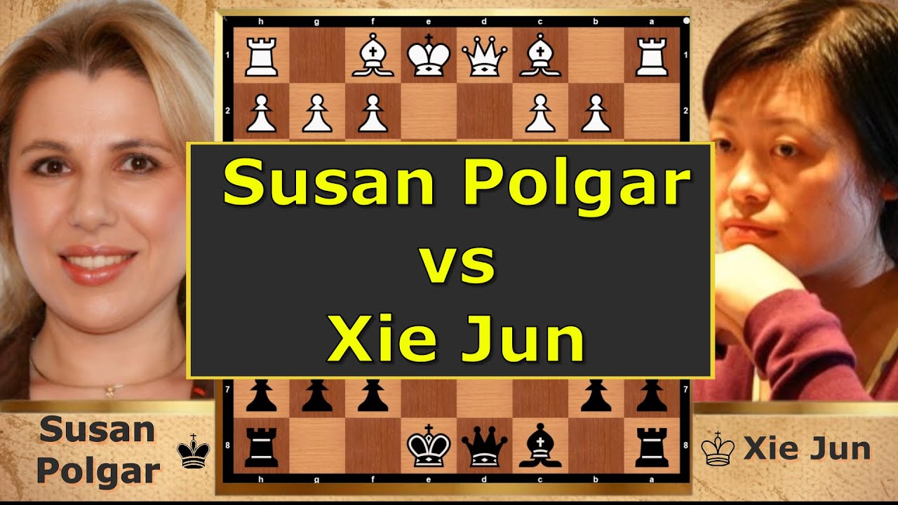 SUSAN POLGAR vs XIE JUN– World Championship Sicilian Triumph ♟️🔥 #SusanPolgar #SicilianDefense